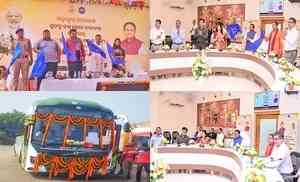 Maha Kumbh Mela: Odisha CM flags off special bus service to Ayodhya