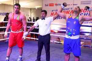 Sachin, Lakshya lead SSCB to semifinals of Men's Boxing Nationals