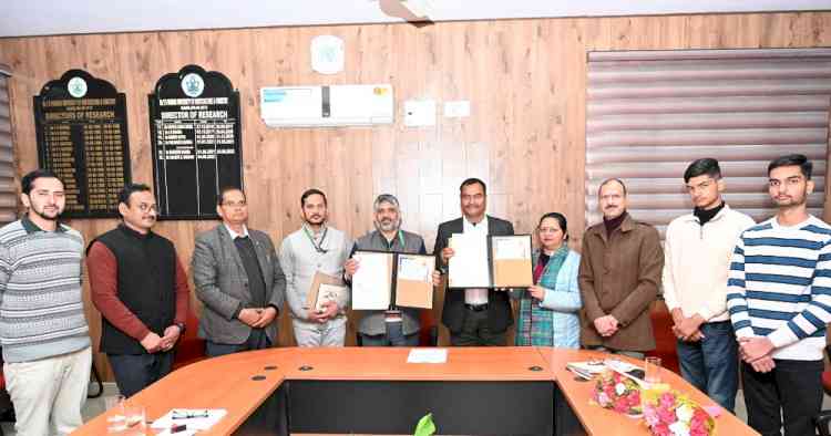 Nauni varsity, Barita Agribusiness ink pact for Carbonated Spiced Apple Drink tech transfer