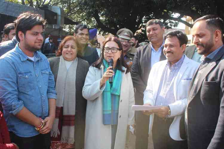 Panjab University Celebrates Lohri with Festive Spirit