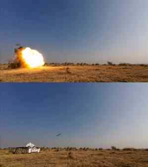 Successful trial of anti-tank guided missile ‘Nag Mk 2’ conducted in Rajasthan's Pokhran