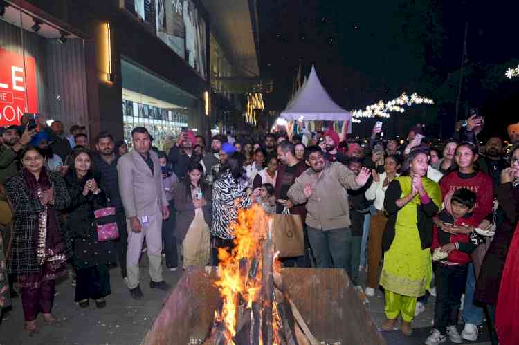 Lohri Celebrations Light Up CP67 Mall