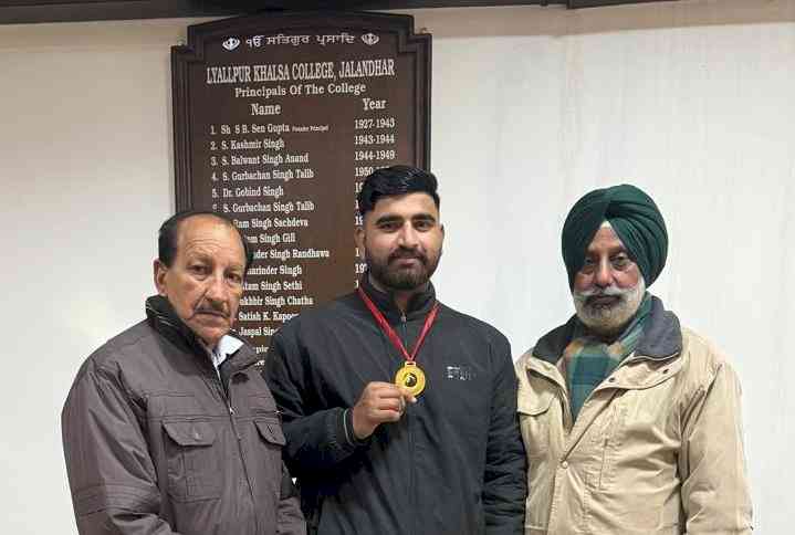 Lyallpur Khalsa College student wins Gold in Judo