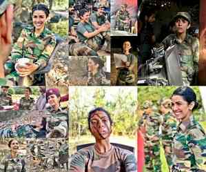 ‘Army kid’ Nimrat Kaur celebrates Indian Army Day with pictures from her OTT series