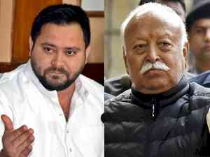 Tejashwi slams RSS chief for 'India's true Independence' remark