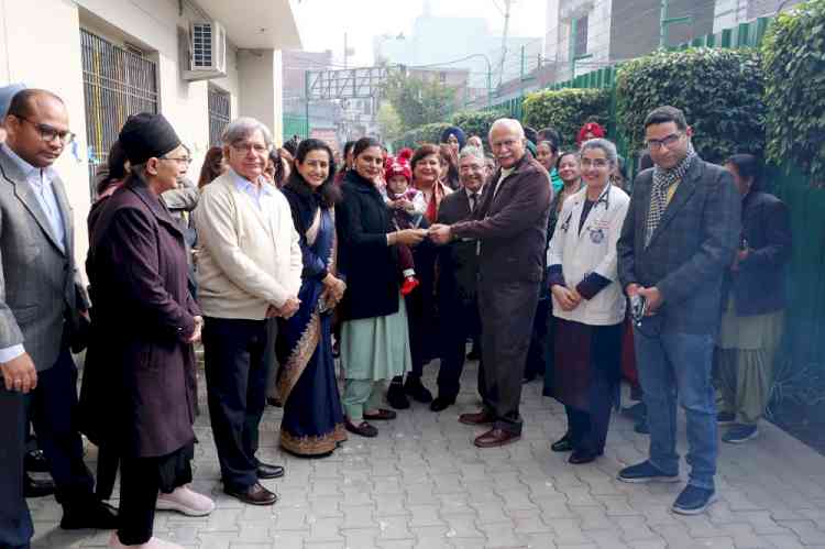 Lohri Celebration under Swasth Nari Abhiyan at Urban Health Centre, DMC&H