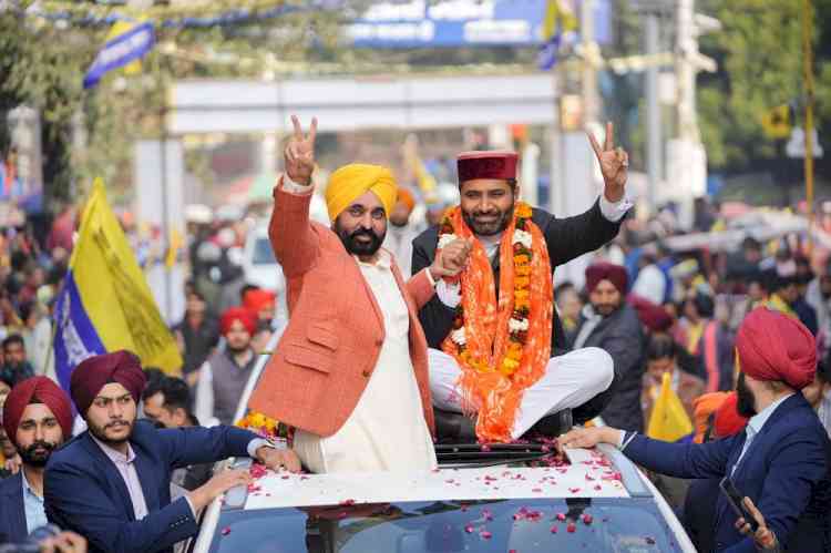 On February 5, the Broom Will Sweep Across Delhi Again: Bhagwant Mann