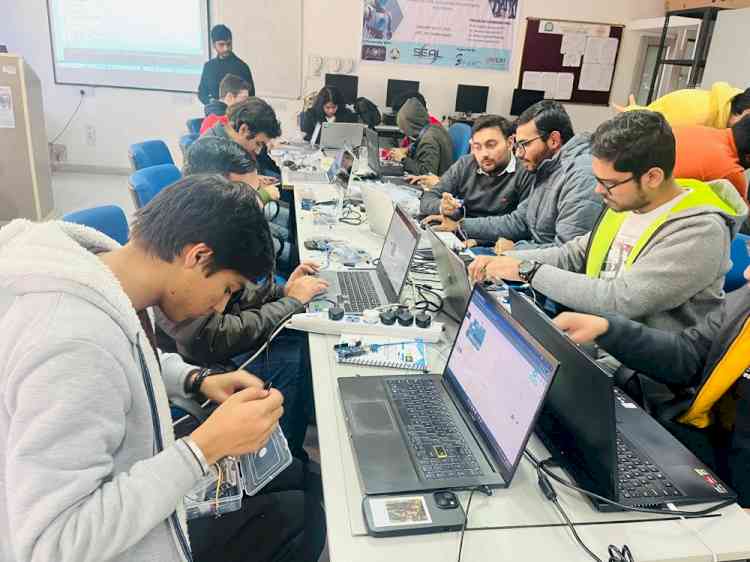 MHRD SPARC-Sponsored Workshop on AI, CAD Modeling and Robotics Concludes at UIET