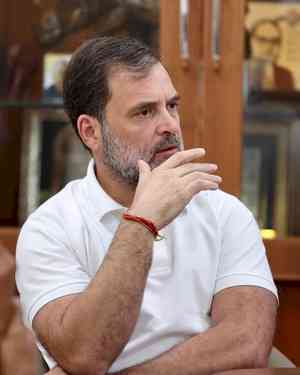 Rahul Gandhi in fresh row, BJP accuses him of disrespecting National Anthem 