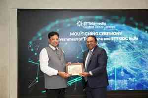 STT Global Data Centres to invest Rs 3,500 crore in Telangana 