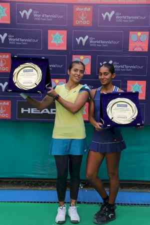 Ankita-Naiktha clinch ITF W50 Doubles Title 