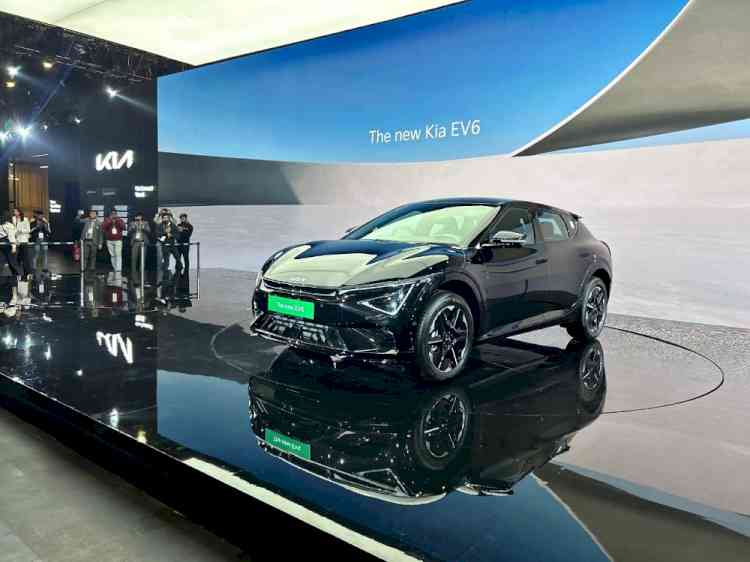 Kia India unveils New EV6 at Bharat Mobility Global Expo 2025 and showcases World of “Inspiring Innovations”