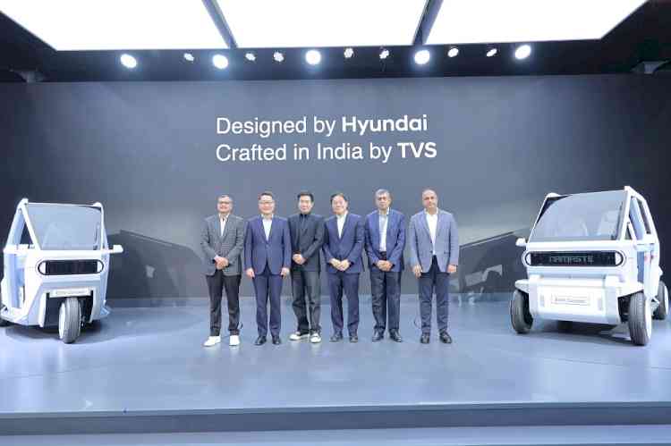 Hyundai Motor Company and TVS Motor Company Explore Partnership to Redefine Last Mile Mobility Solutions