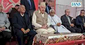 Train service to Valley might be delayed by few months: Farooq Abdullah 