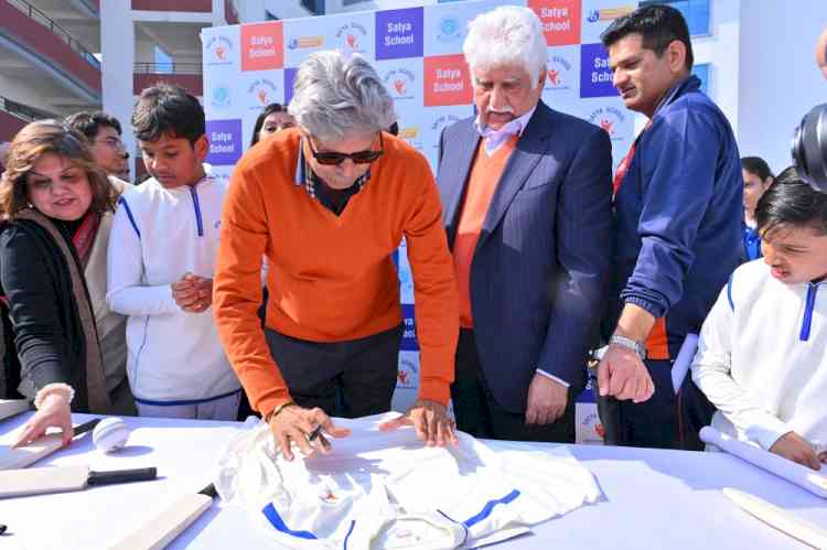 Satya School, Gurugram, Hosts Unforgettable Sports Day with Kapil Dev: 'It Wasn’t About the Cup, It Was About the Fight' – Empowering Young Aspirants at Satyan Spardha