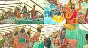 R-Day parade: UP tableau spotlights ‘Maha Kumbh’, features replica of ‘Amrit Kalash’ at the forefront 