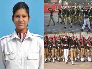 Ekta Kumari makes history as NCC's 'Parade Commander' from J&K on Republic Day