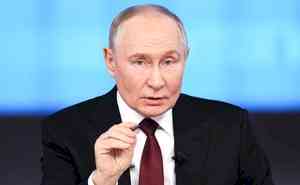 Putin says Russia prepared for talks on Ukraine issue