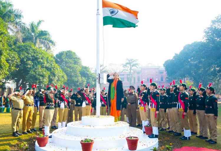 KMV marks celebration of 76th Republic Day with the Flag Hoisting ceremony 