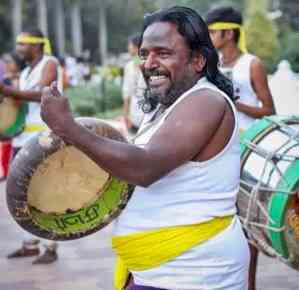 'Speechless and overjoyed with Padma Shri honour', says Parai artist Velu Aasan