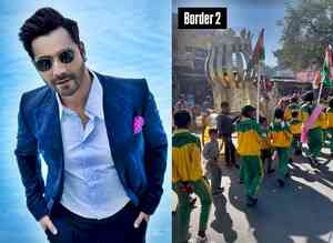 Varun Dhawan teases 'Border 2' while watching kids march proudly on Republic Day