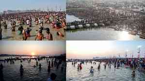 Mahakumbh 2025: Over 13 crore pilgrims take holy dip so far