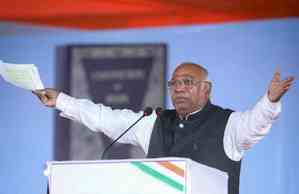 Will taking dips in Sangam end poverty in country, questions Kharge; apologises later