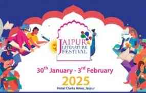 Jaipur Literature Festival 2025 to begin on Jan 30