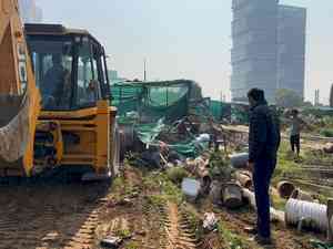 Gurugram: 12 acres of green belts made encroachment-free by GMDA