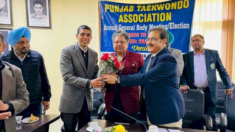 Dr Anirudh Gupta appointed Senior Vice President of Punjab Taekwondo Association