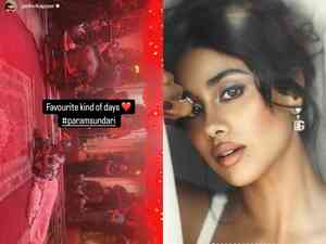 Janhvi Kapoor shares a glimpse of her ‘favourite kind of days’