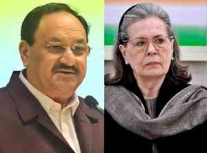 Nadda strongly condemns Sonia Gandhi’s ‘poor thing’ remark for President Murmu