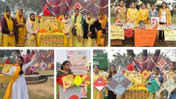 Innocent Hearts Group Celebrates Basant Panchami with a Fusion of Tradition, Creativity, and Sustainability