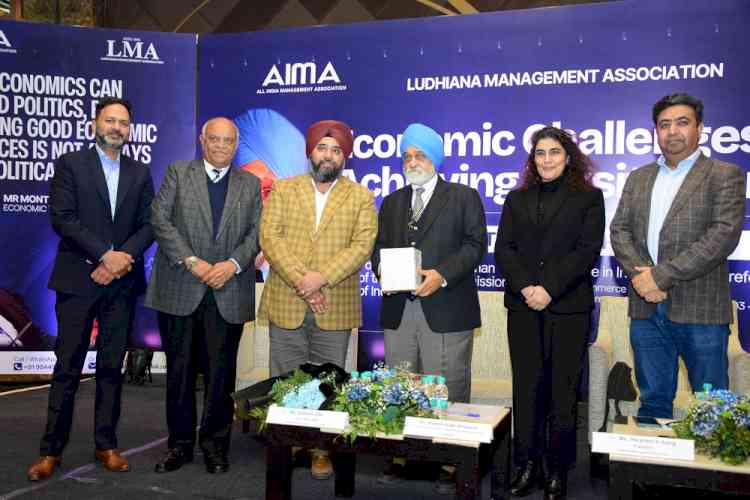 Ludhiana Management Association Hosts Seminar on Economic Challenges in Achieving Viksit Bharat  