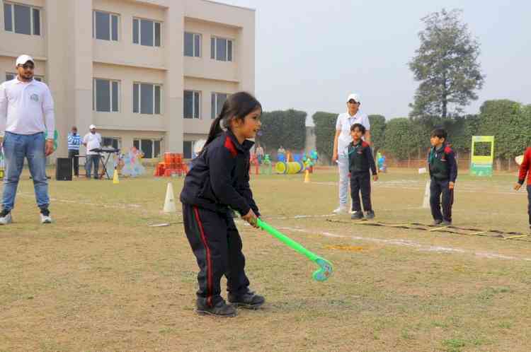 CT World School Hosts Enthusia: Kindergarten Sports Meet 2025