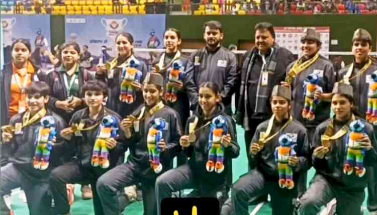 Haryana's women badminton team created history by winning gold for first time in 38th National Games