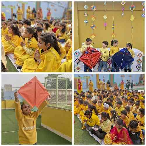 Ivy World Play School celebrated  ‘Basant  Panchami’