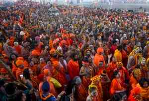 Maha Kumbh: Govt Offices given holiday as crowd swells in Prayagraj for 'Basant Panchami Amrit Snan'