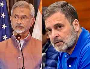 They damage the nation abroad: EAM Jaishankar slams Rahul’s ‘falsehood’ on ‘Trump invite’ claims