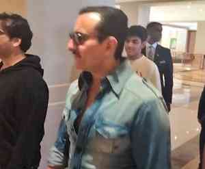 Saif Ali Khan makes first public appearance after returning home following knife attack