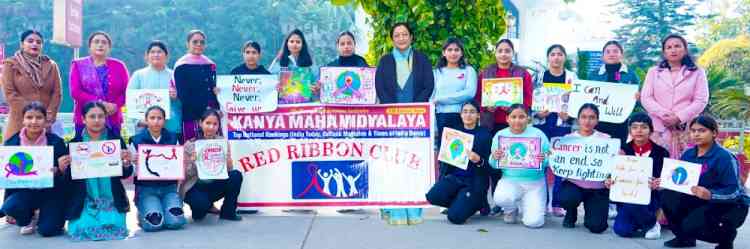 KMV organises various activities to celebrate World Cancer Day