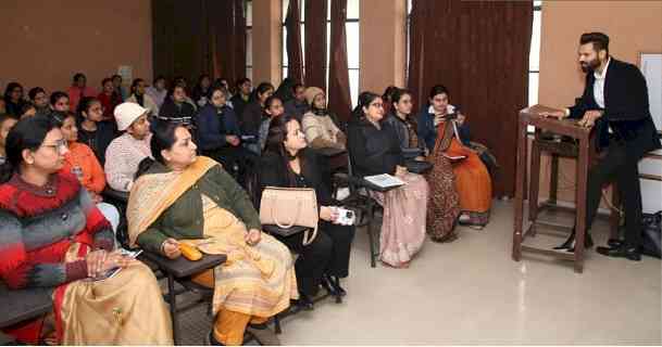 PG Department of Commerce and Management holds Workshop on Career Counseling & Preparation of Competitive Examination By IBT