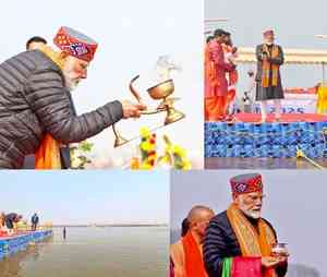 Confluence of faith, devotion, spirituality overwhelming: PM Modi on Maha Kumbh visit