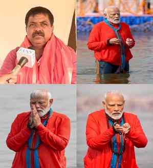 Pandit Rajesh Kumar Tiwari shares highlights of PM Modi's Maha Kumbh visit