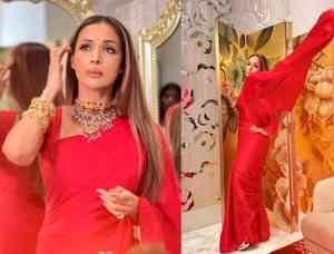 Malaika Arora discovers her love for sarees