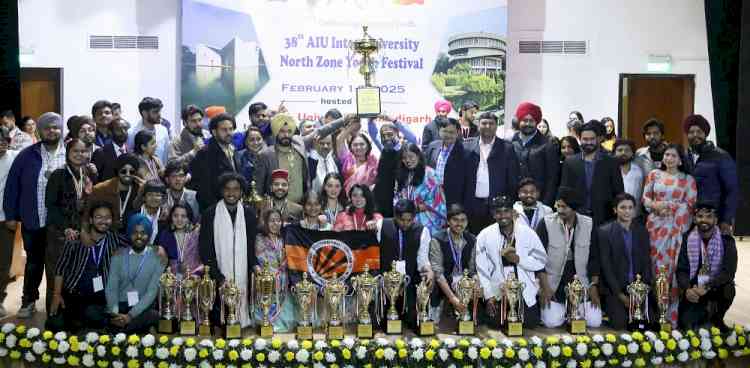 LPU Clinches First Runner-Up Trophy at 38th AIU North Zone Inter-University Youth Festival