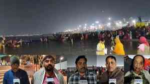 Prayagraj sees surge in devotees on 26th day of Maha Kumbh; pilgrims praise arrangements, security