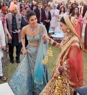 Priyanka Chopra turns bridesmaid for her brother’s bride