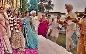 Nick Jonas soaks up Indian tradition at brother-in-law Siddharth Chopra’s wedding