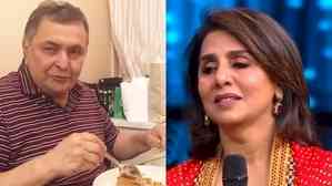 Neetu Kapoor shares video of Rishi Kapoor’s food love